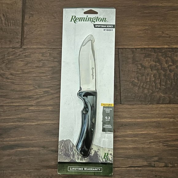 Remington Sportsman R10001 Fixed 4.3" Drop Point Blade Knife $30 - Picture 6 of 13